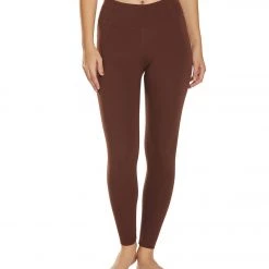 PrAna Momento 7/8 Yoga Leggings Cocoa CLOTHING