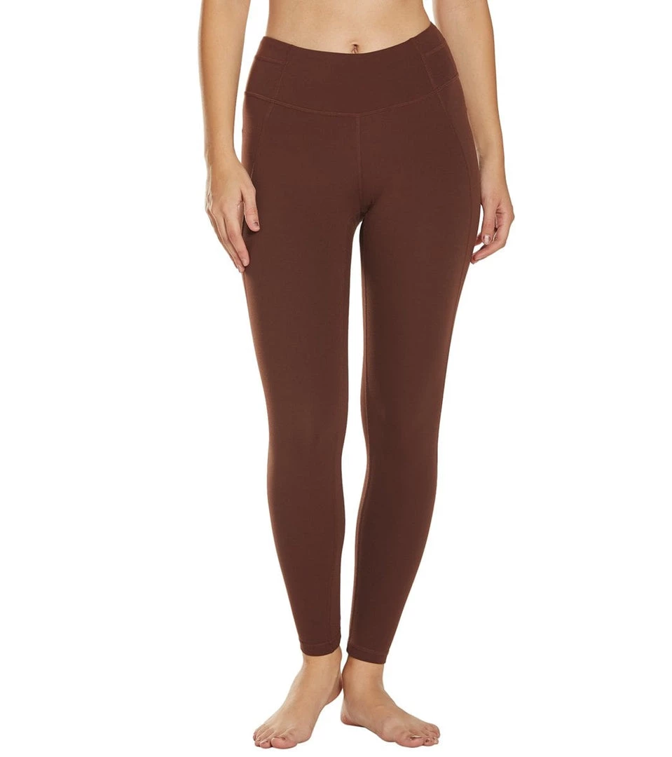 PrAna Momento 7/8 Yoga Leggings Cocoa CLOTHING 3 PrAna Momento 7/8 Yoga Leggings Cocoa CLOTHING
