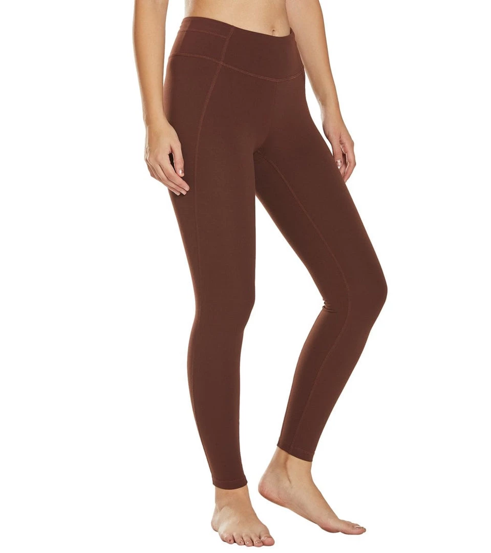 PrAna Momento 7/8 Yoga Leggings Cocoa CLOTHING 4 PrAna Momento 7/8 Yoga Leggings Cocoa CLOTHING