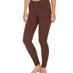 PrAna Momento 7/8 Yoga Leggings Cocoa CLOTHING 13 PrAna Momento 7/8 Yoga Leggings Cocoa CLOTHING