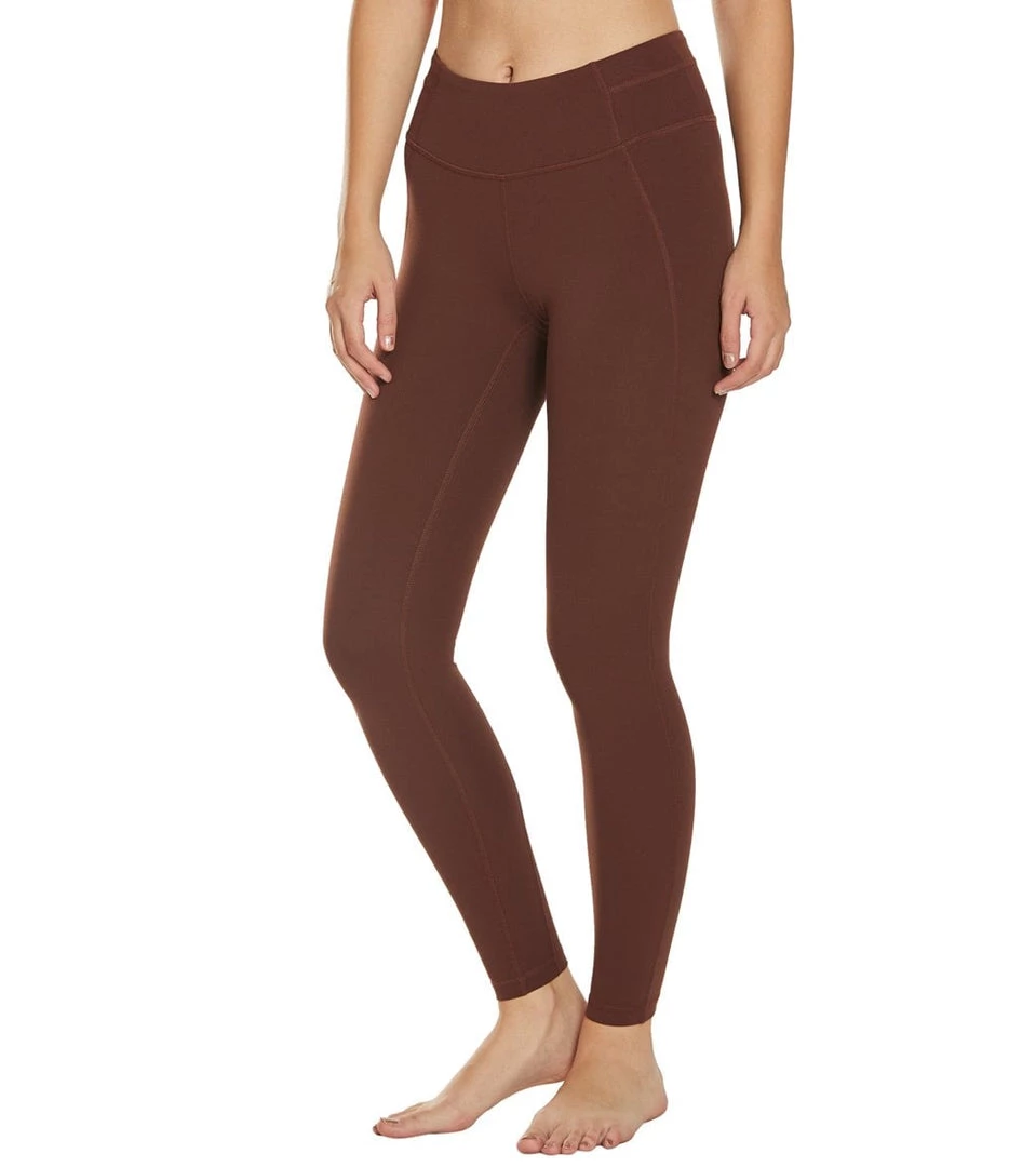 PrAna Momento 7/8 Yoga Leggings Cocoa CLOTHING 7 PrAna Momento 7/8 Yoga Leggings Cocoa CLOTHING