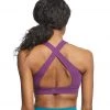 CLOTHING Everyday Yoga Warrior X High Neck Sports Bra Purple