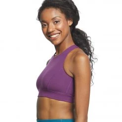 CLOTHING Everyday Yoga Warrior X High Neck Sports Bra Purple 11 CLOTHING Everyday Yoga Warrior X High Neck Sports Bra Purple