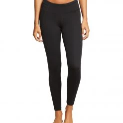 CLOTHING PrAna Momento 7/8 Yoga Leggings Black