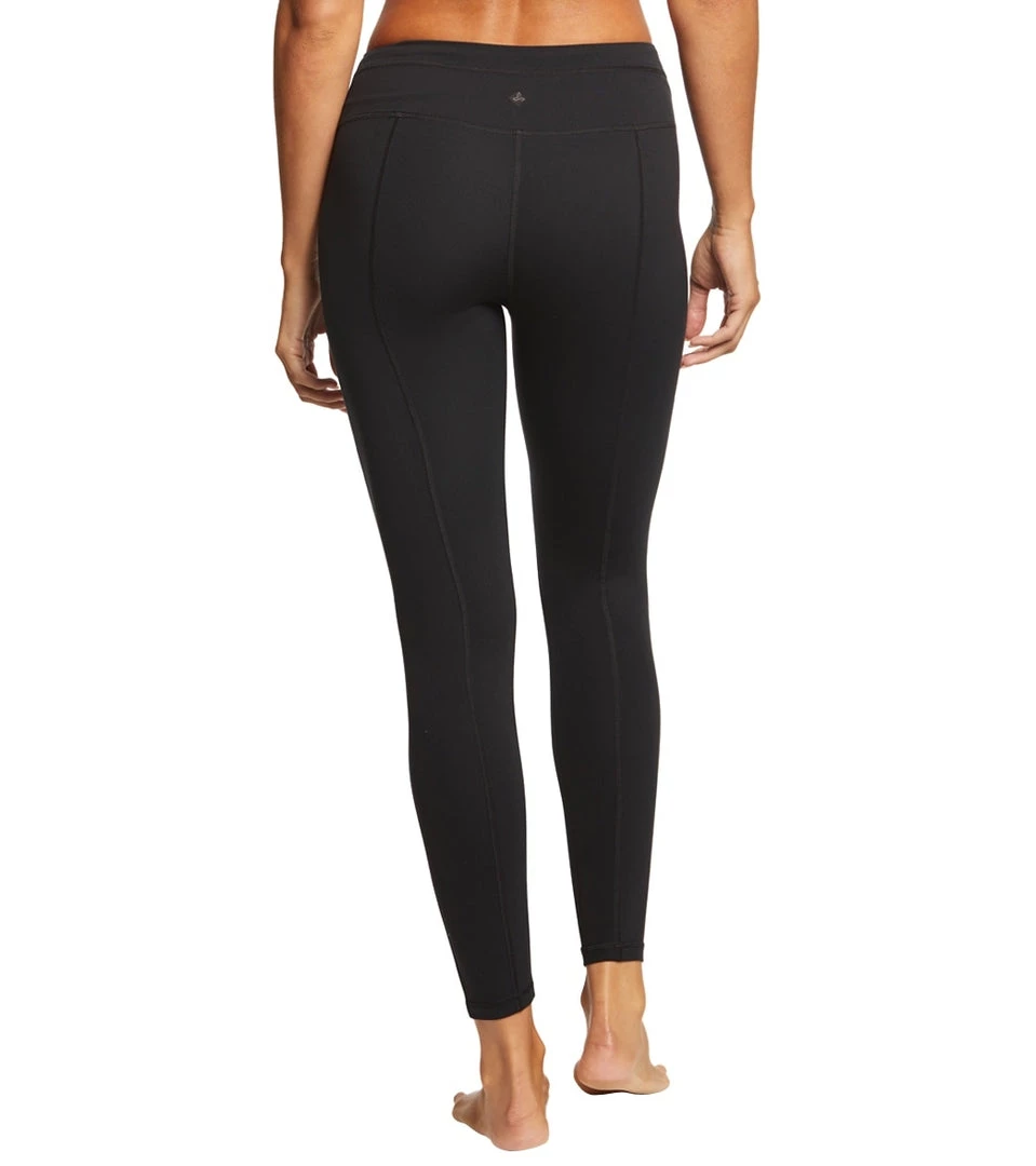 CLOTHING PrAna Momento 7/8 Yoga Leggings Black 5 CLOTHING PrAna Momento 7/8 Yoga Leggings Black