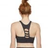 PrAna Itzel Yoga Sports Bra Black Cherry
