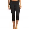 CLOTHING PrAna Momento Yoga Capris Black