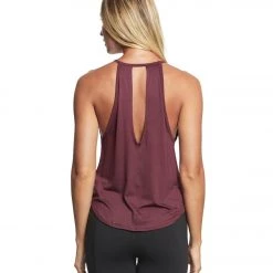 PrAna Reylian Top Black Cherry