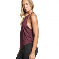 PrAna Reylian Top Black Cherry
