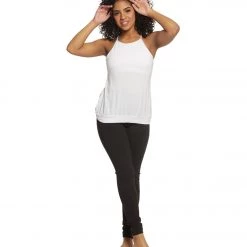 Everyday Yoga Fit + Flow Support Tank White CLOTHING 11 Everyday Yoga Fit + Flow Support Tank White CLOTHING