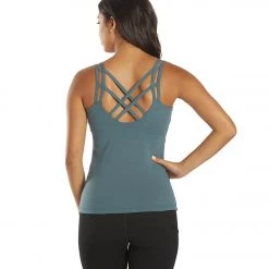 Everyday Yoga Radiant Solid Strappy Back Support Tank CLOTHING
