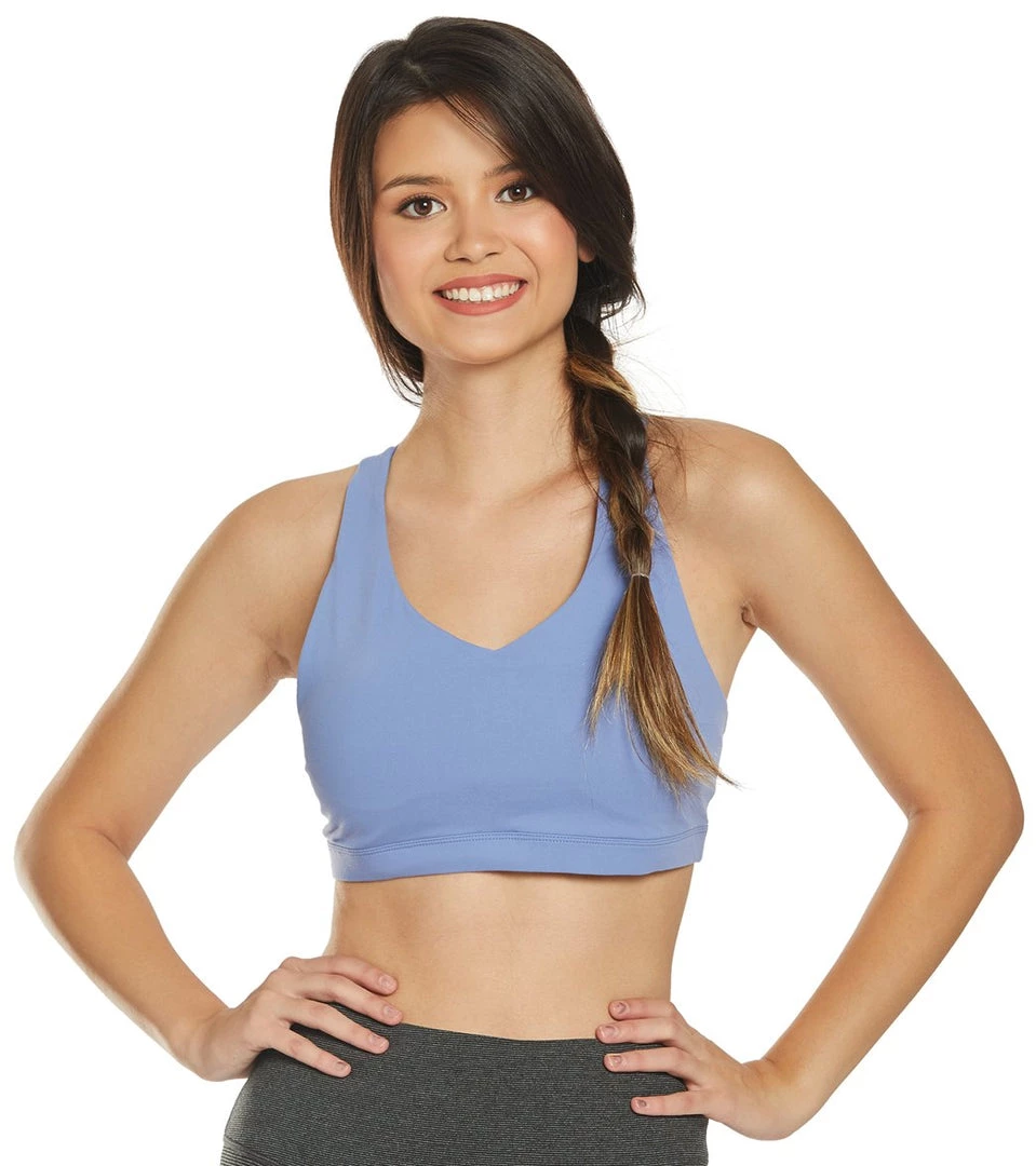 PrAna Verana Yoga Sports Bra Colony Blue CLOTHING 4 PrAna Verana Yoga Sports Bra Colony Blue CLOTHING