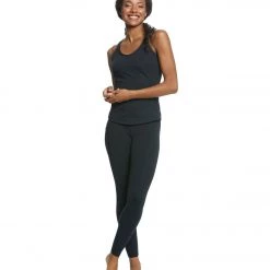 CLOTHING Everyday Yoga Radiant Solid Strappy Back Support Tank Black 11 CLOTHING Everyday Yoga Radiant Solid Strappy Back Support Tank Black