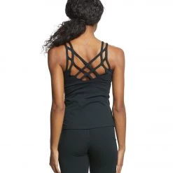 CLOTHING Everyday Yoga Radiant Solid Strappy Back Support Tank Black 13 CLOTHING Everyday Yoga Radiant Solid Strappy Back Support Tank Black