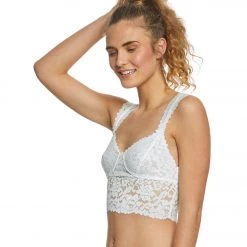 CLOTHING Free People Dream Away Lace Brami Ivory 9 CLOTHING Free People Dream Away Lace Brami Ivory