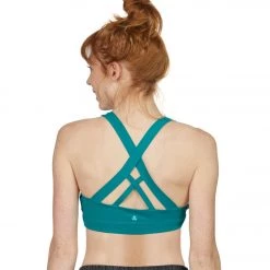 PrAna Verana Yoga Sports Bra True Teal