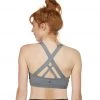 PrAna Verana Yoga Sports Bra Heather Grey 1 PrAna Verana Yoga Sports Bra Heather Grey