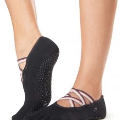 Toesox Elle Full-Toe Yoga Grip Socks