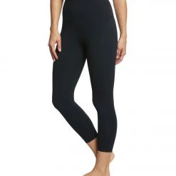 Everyday Yoga High Waisted Essential Capri Crop 21" Black