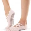 Toesox Elle Full-Toe Yoga Grip Socks Crystal ACCESSORIES