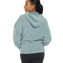 PrAna Permafrost Half Zip After Yoga Jacket Agave CLOTHING