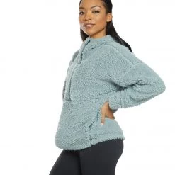 PrAna Permafrost Half Zip After Yoga Jacket Agave CLOTHING