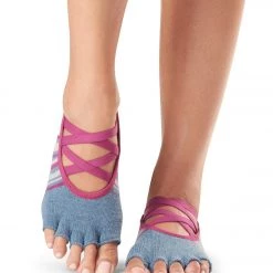 ACCESSORIES Toesox Elle Half-Toe Yoga Grip Socks Gypsy
