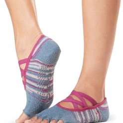 ACCESSORIES Toesox Elle Half-Toe Yoga Grip Socks Gypsy