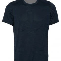 CLOTHING PrAna Men's Hardesty Short Sleeve Tee Black Stripe