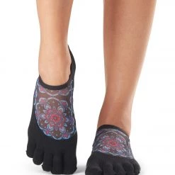 Toesox Luna Full-Toe Yoga Grip Socks Karma