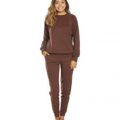 PrAna Cozy Up Pants Cocoa Heather CLOTHING
