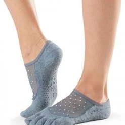 Toesox Luna Full-Toe Yoga Grip Socks Icicle ACCESSORIES