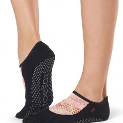 Toesox Luna Full-Toe Yoga Grip Socks Thrill