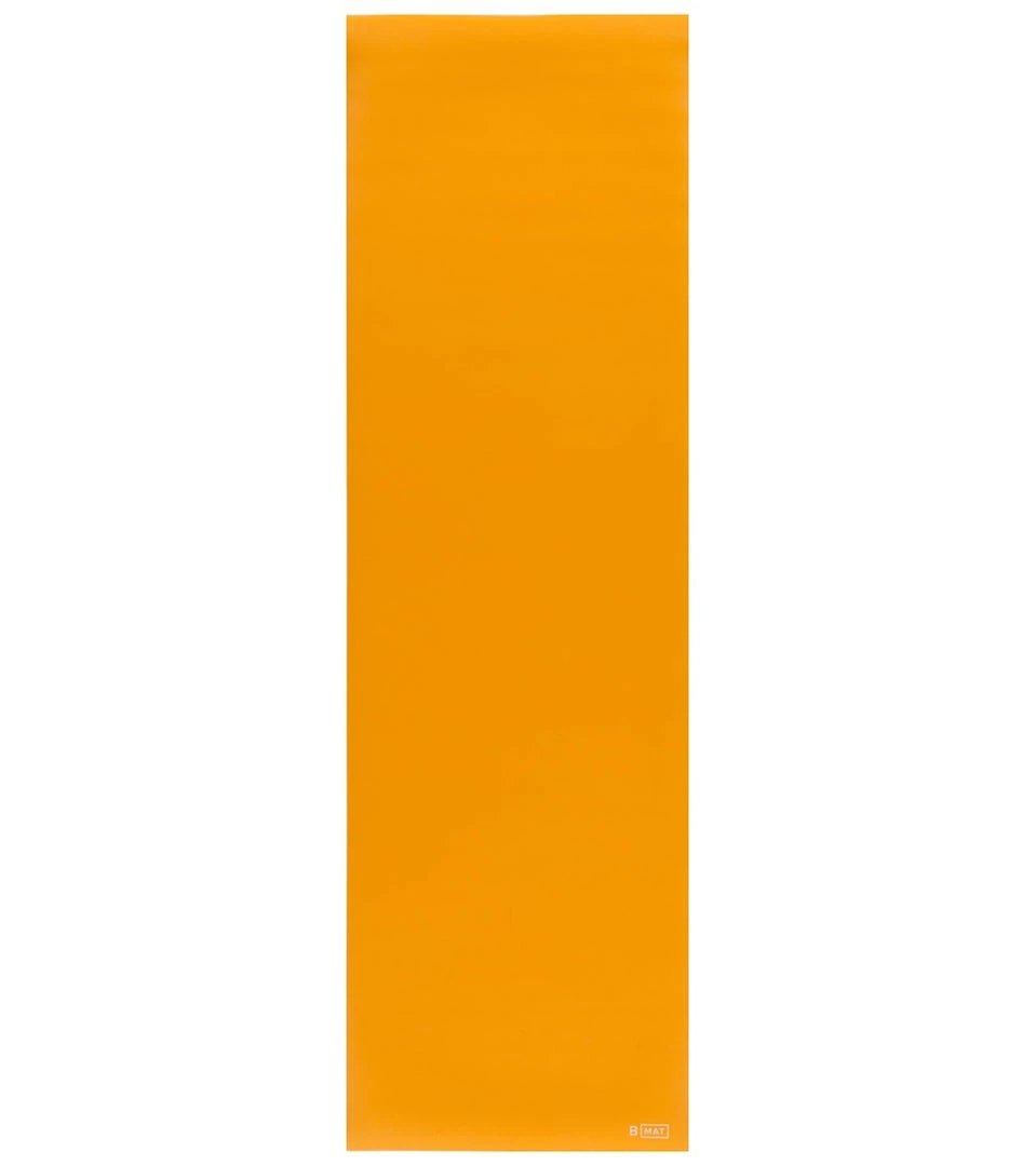 YOGA MATS & PROPS B Yoga Everyday Mat 85" 4mm Saffron 4 YOGA MATS & PROPS B Yoga Everyday Mat 85" 4mm Saffron
