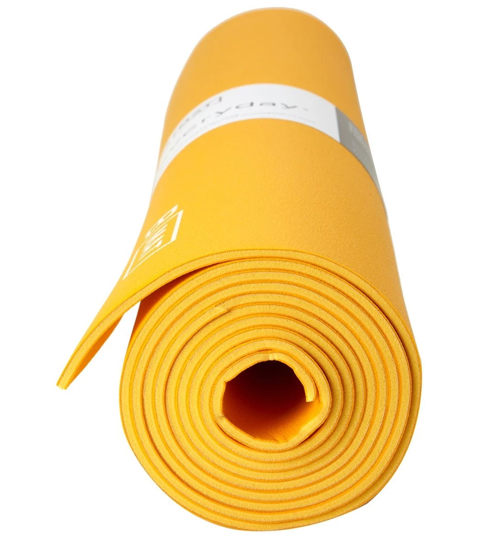 YOGA MATS & PROPS B Yoga Everyday Mat 85" 4mm Saffron 5 YOGA MATS & PROPS B Yoga Everyday Mat 85" 4mm Saffron