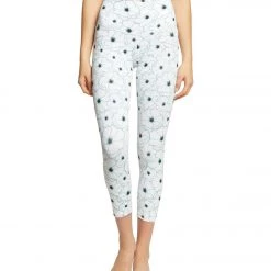 DYI Printed Signature 7/8 Yoga Leggings Ivy Poppy