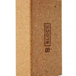 B Yoga Cork Yoga Block 3 Inch YOGA MATS & PROPS