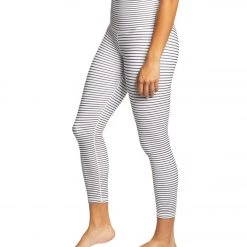 7/8 Leggings DYI Printed Signature 7/8 Yoga Leggings Black/White