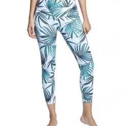DYI Printed Signature 7/8 Yoga Leggings Paired Palm