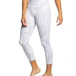 DYI Printed Signature 7/8 Yoga Leggings Steel Tie Dye 7/8 Leggings