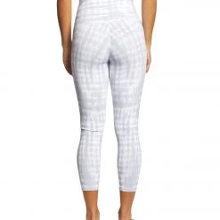 DYI Printed Signature 7/8 Yoga Leggings Steel Tie Dye 7/8 Leggings