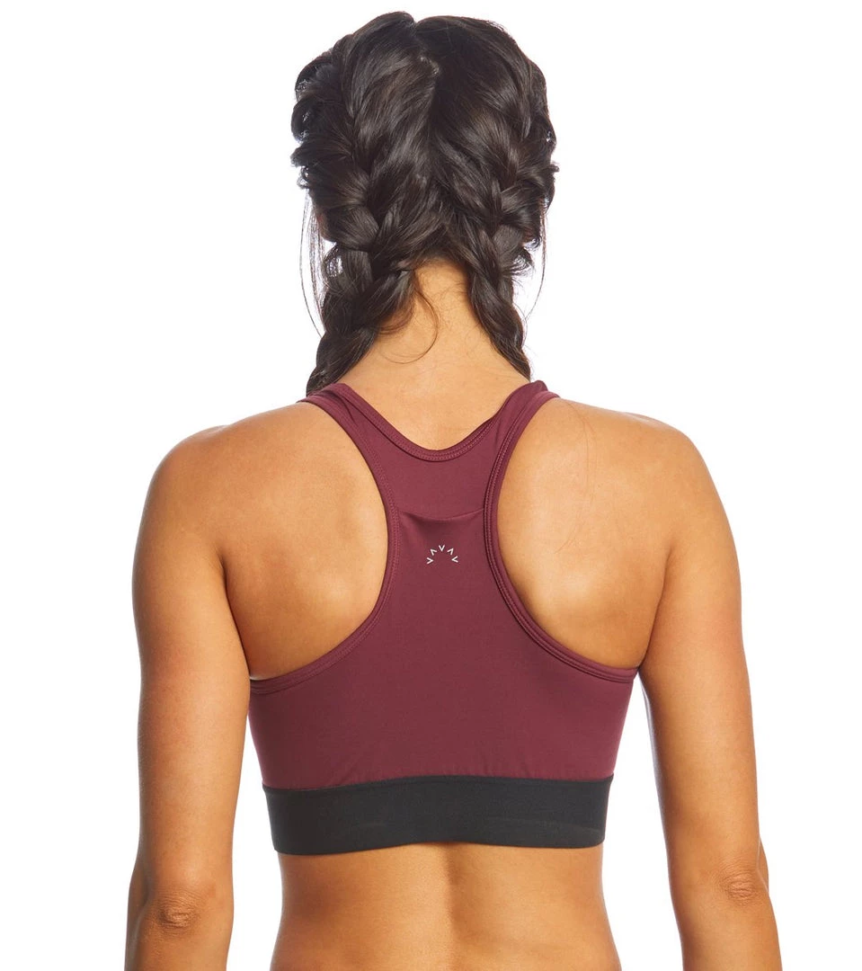 Varley Aspen Yoga Sports Bra Windsor Wine 5 Varley Aspen Yoga Sports Bra Windsor Wine