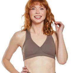 Beyond Yoga Lift Your Spirits Yoga Sports Bra Terra Leather CLOTHING