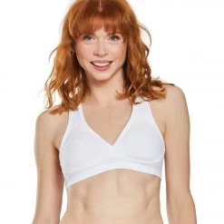 Beyond Yoga Lift Your Spirits Yoga Sports Bra White
