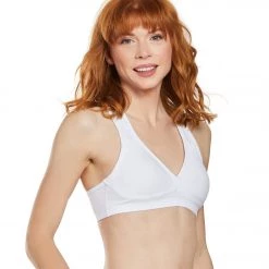 Beyond Yoga Lift Your Spirits Yoga Sports Bra White