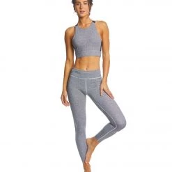 CLOTHING Varley Sherman Yoga Sports Bra Black/White Harringbone 11 CLOTHING Varley Sherman Yoga Sports Bra Black/White Harringbone