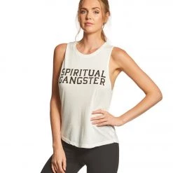Spiritual Gangster SG Varsity Muscle Tank Stardust CLOTHING