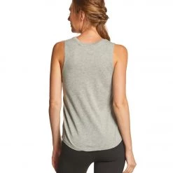 CLOTHING Spiritual Gangster SG Varsity Muscle Tank Heather Grey