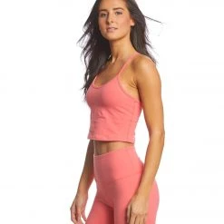 Beyond Yoga Slim Racerback Cropped Tank Heatwave 10 Beyond Yoga Slim Racerback Cropped Tank Heatwave