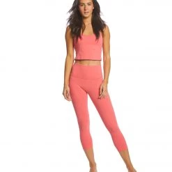 Beyond Yoga Slim Racerback Cropped Tank Heatwave 11 Beyond Yoga Slim Racerback Cropped Tank Heatwave
